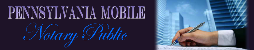 Pennsylvania Mobile Notary Public